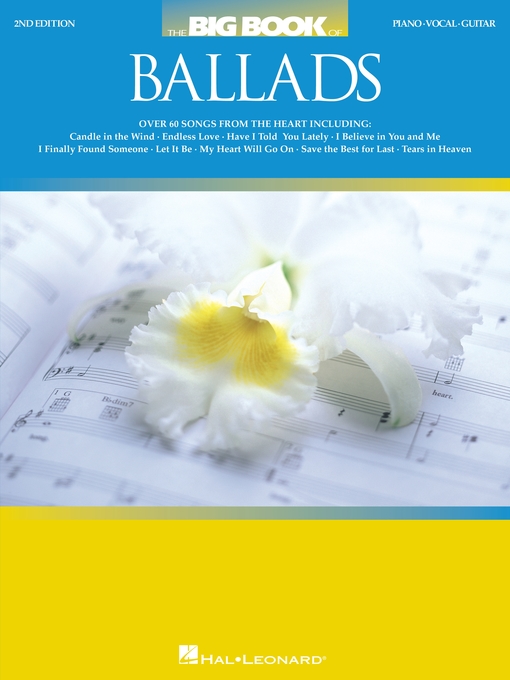 Détails du titre pour Big Book of Ballads (Songbook) par Hal Leonard Corp. - Disponible
